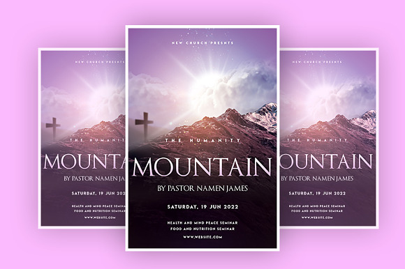Mountain in Invitation Templates - product preview 1