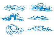 Ocean and sea waves