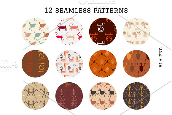 De Mi Tierra Seamless Pattern in Patterns - product preview 1