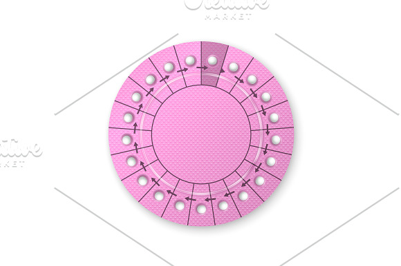 Birth Control Pills. in Illustrations - product preview 11