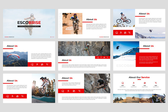 Escobrise - PowerPoint Template in PowerPoint Templates - product preview 1