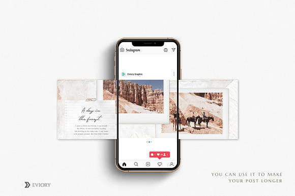 Puzzle Paper Instagram - Canva & PS in Instagram Templates - product preview 3