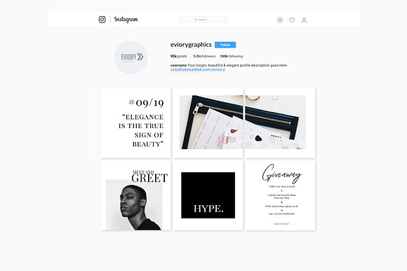 Puzzle Instagram - Canva & PS in Instagram Templates - product preview 4