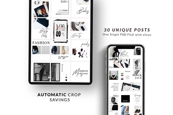 Puzzle Instagram - Canva & PS in Instagram Templates - product preview 5