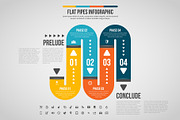Flat Pipe Infographic