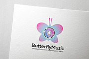 Butterfly Music Logo