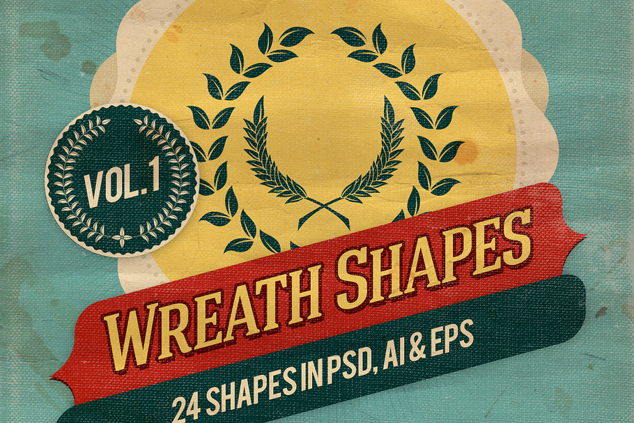 Wreath Shapes Vol.1 in Objects - product preview 8
