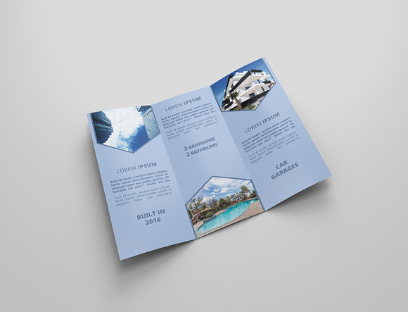 Real Estate Tri-fold Brochures in Brochure Templates - product preview 1