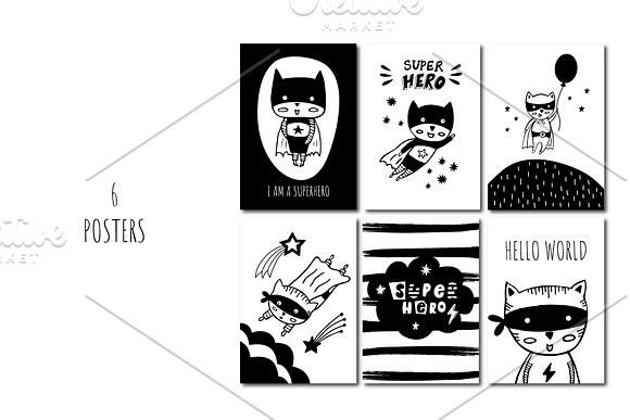 SUPER HERO in Illustrations - product preview 4