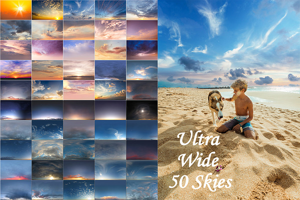 50 Photoshop Sky Overlays
