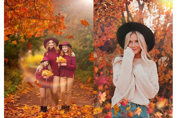 Autumn Bundle Overlays, Fall Lights in Objects - product preview 1