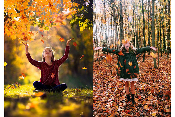Autumn Bundle Overlays, Fall Lights in Objects - product preview 2