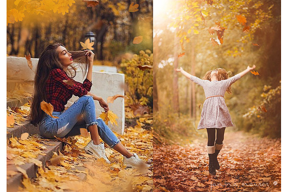 Autumn Bundle Overlays, Fall Lights in Objects - product preview 3