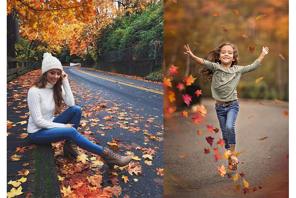 Autumn Bundle Overlays, Fall Lights in Objects - product preview 4