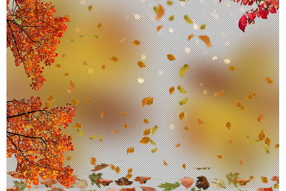 Autumn Bundle Overlays, Fall Lights in Objects - product preview 7