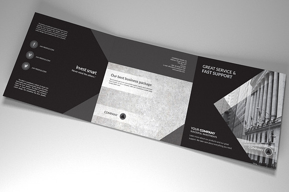 Indesign Square Brochure Sharp in Brochure Templates - product preview 1