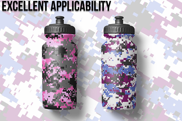 Fashion Pixel Camouflage Patterns in Patterns - product preview 4