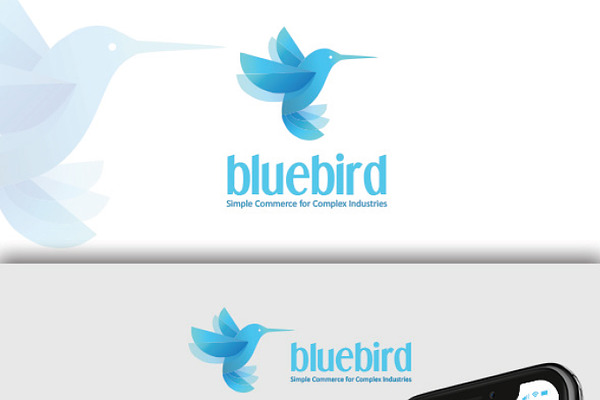 Blue Bird Premium Logo