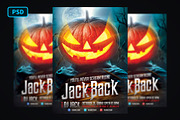 Halloween Poster Jack O Lantern