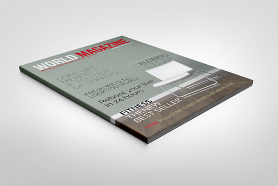 MULTIPURPOSE WORLD MAGAZINE in Magazine Templates - product preview 8