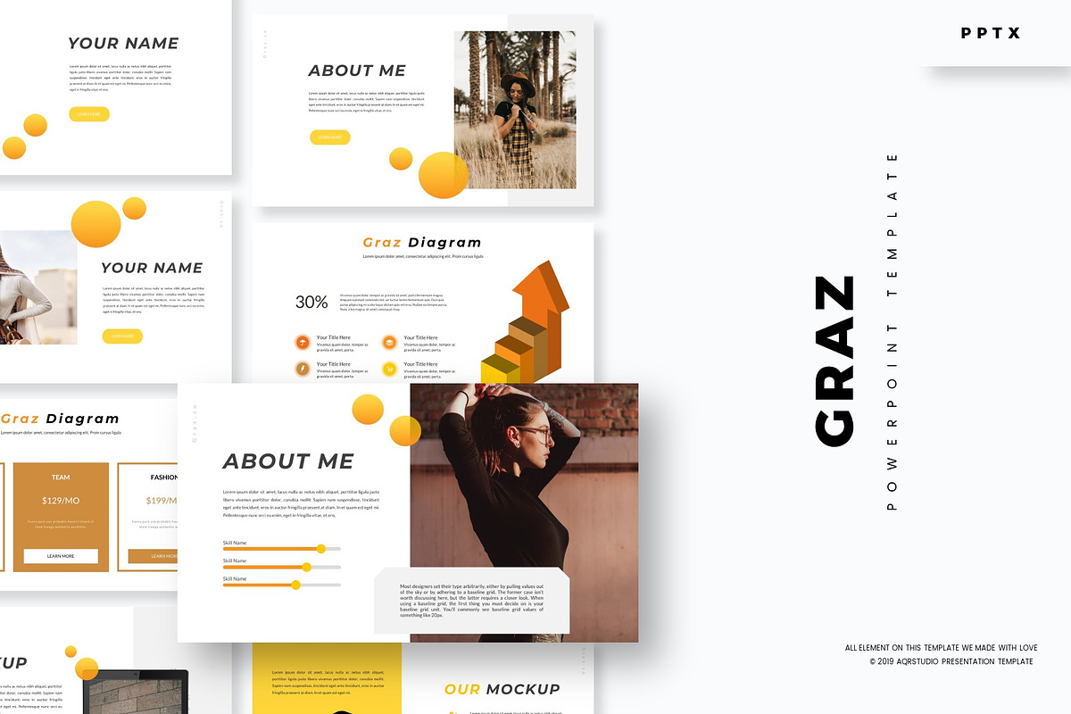 Graz - Powerpoint Template in PowerPoint Templates - product preview 8