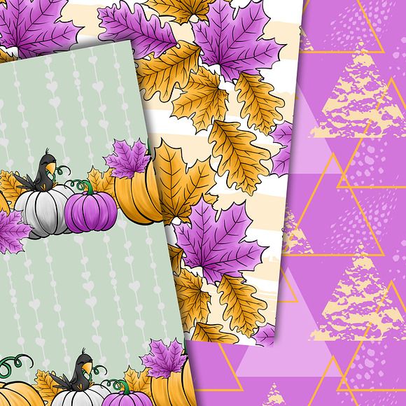 Scarecrow seamless paper in Patterns - product preview 4