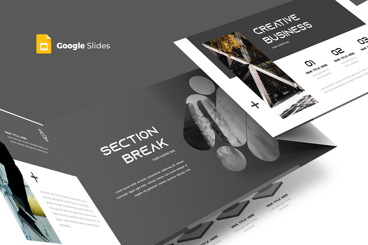 The Black - Google Slide Template in Google Slides Templates - product preview 8