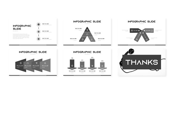 The Black - Powerpoint Template in PowerPoint Templates - product preview 3