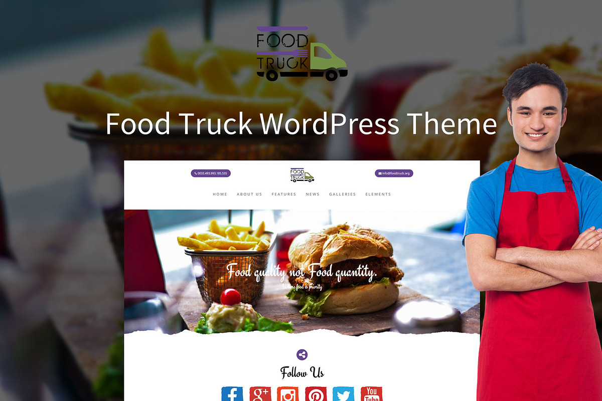 Ketchup - Food Truck WordPress Theme in WordPress Business Themes - product preview 8