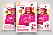 Beauty Cosmetic Sale Offer Flyer