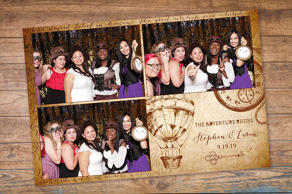 Steampunk Photo Booth Template