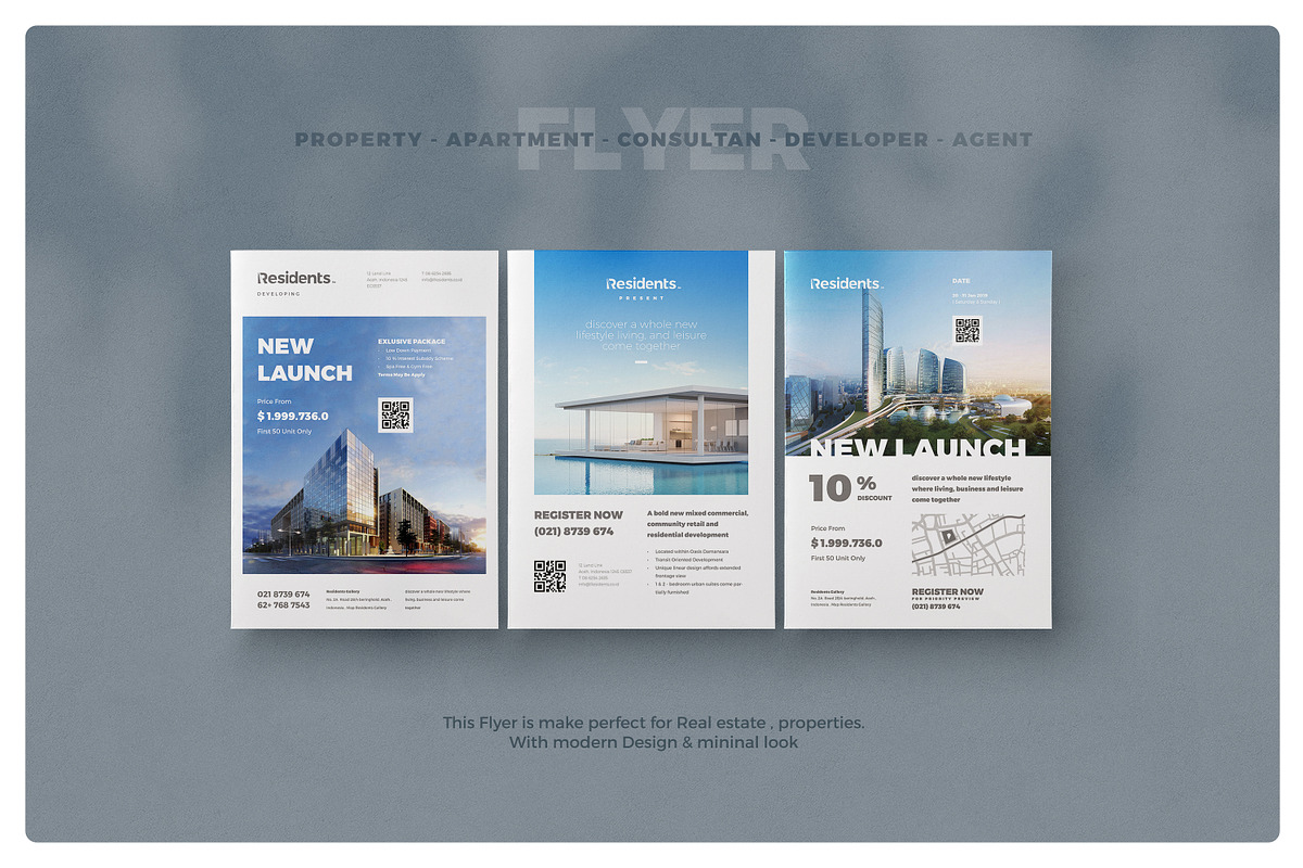 Real Estate Flyer Templates in Flyer Templates - product preview 8