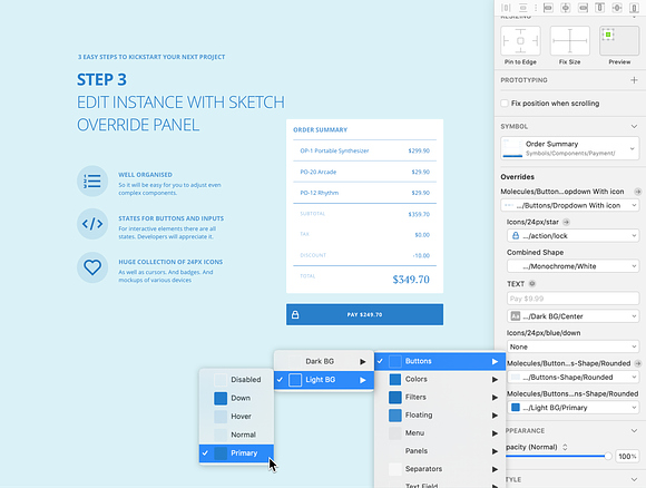 Adminian 4 Wireframe Kit in Wireframe Kits - product preview 4