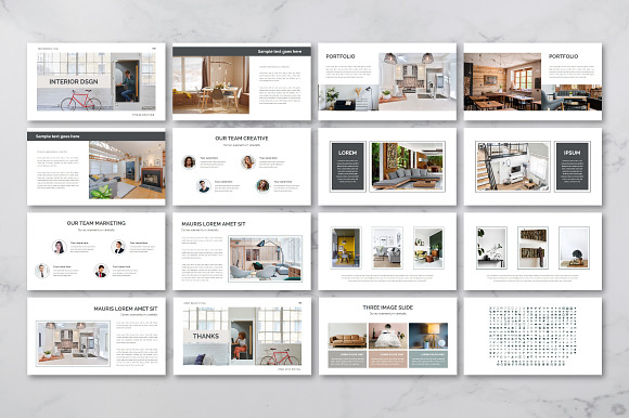 Interior Design - Google Slide in Google Slides Templates - product preview 6