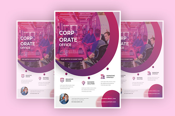 Corporate Office in Flyer Templates - product preview 1