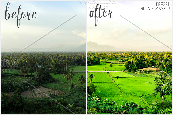Lightroom Presets Green Grass in Add-Ons - product preview 2