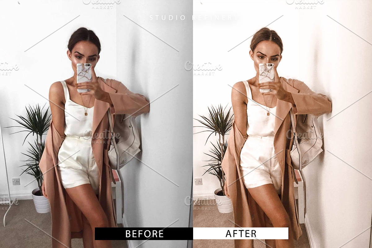 Nude Beige Lightroom Preset in Add-Ons - product preview 8