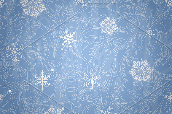 3 winter seamless patterns in Patterns - product preview 1