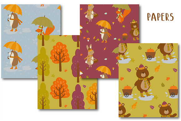 Hello Autumn Paper in Patterns - product preview 1