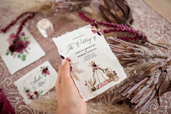 Boheme Poeme Wedding Aesthetics in Illustrations - product preview 1