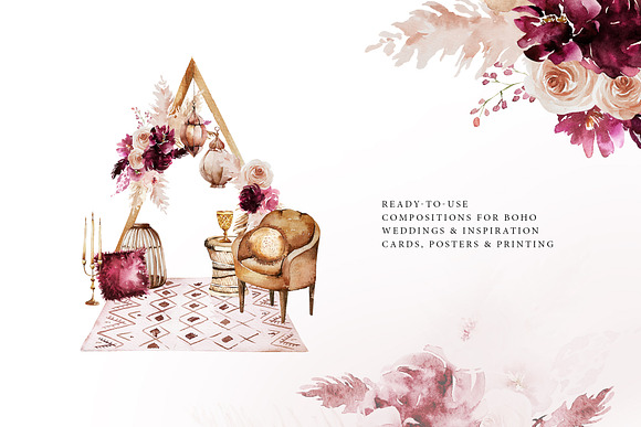 Boheme Poeme Wedding Aesthetics in Illustrations - product preview 6