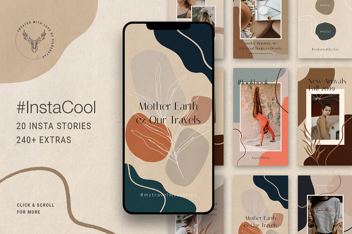 #InstaCool Instagram Story Templates in Instagram Templates - product preview 8