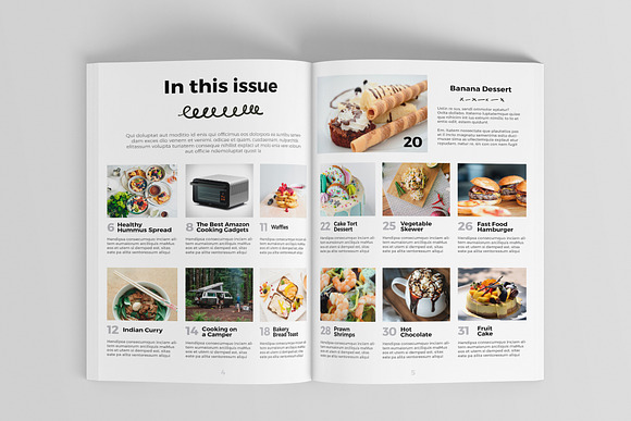 Cooking Book Magazine Template in Magazine Templates - product preview 2