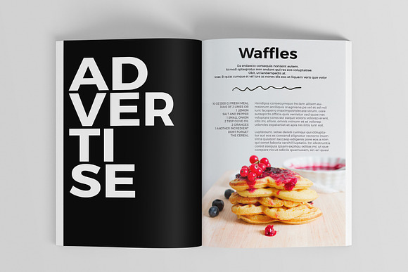 Cooking Book Magazine Template in Magazine Templates - product preview 5