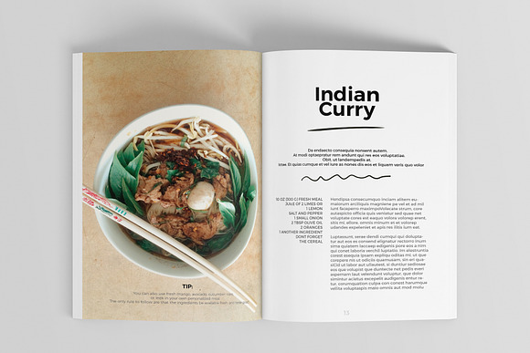 Cooking Book Magazine Template in Magazine Templates - product preview 6