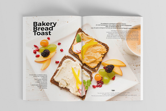 Cooking Book Magazine Template in Magazine Templates - product preview 9