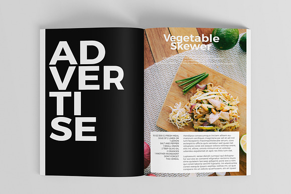 Cooking Book Magazine Template in Magazine Templates - product preview 12