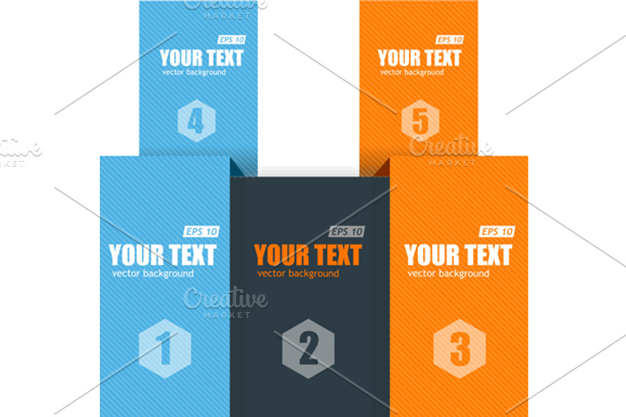Infographics Options Banner. Vector in Illustrations - product preview 8