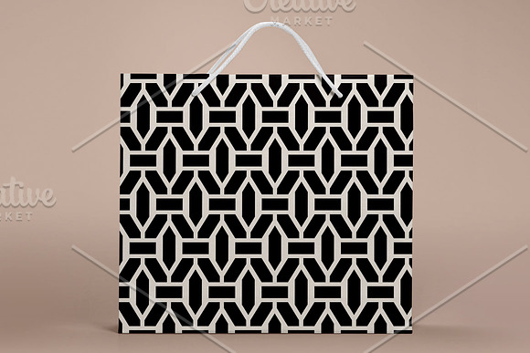 Set of seamless geometric patterns in Patterns - product preview 1