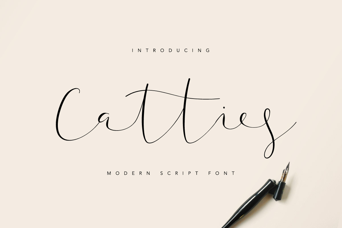 Catties in Twitter Fonts - product preview 8
